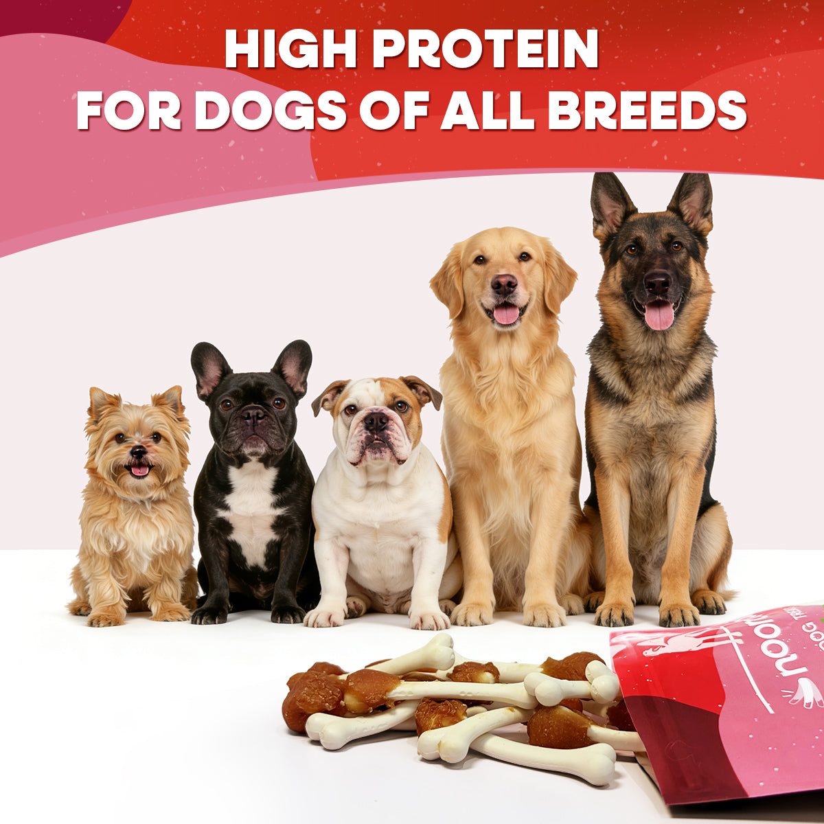Noora Calcium Bone Chews Dog Treats