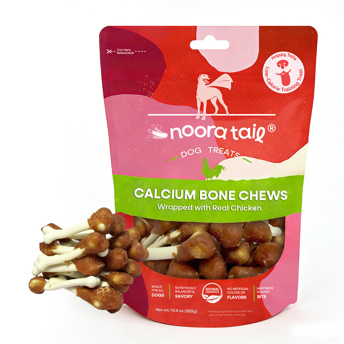 Noora Calcium Bone Chews Dog Treats