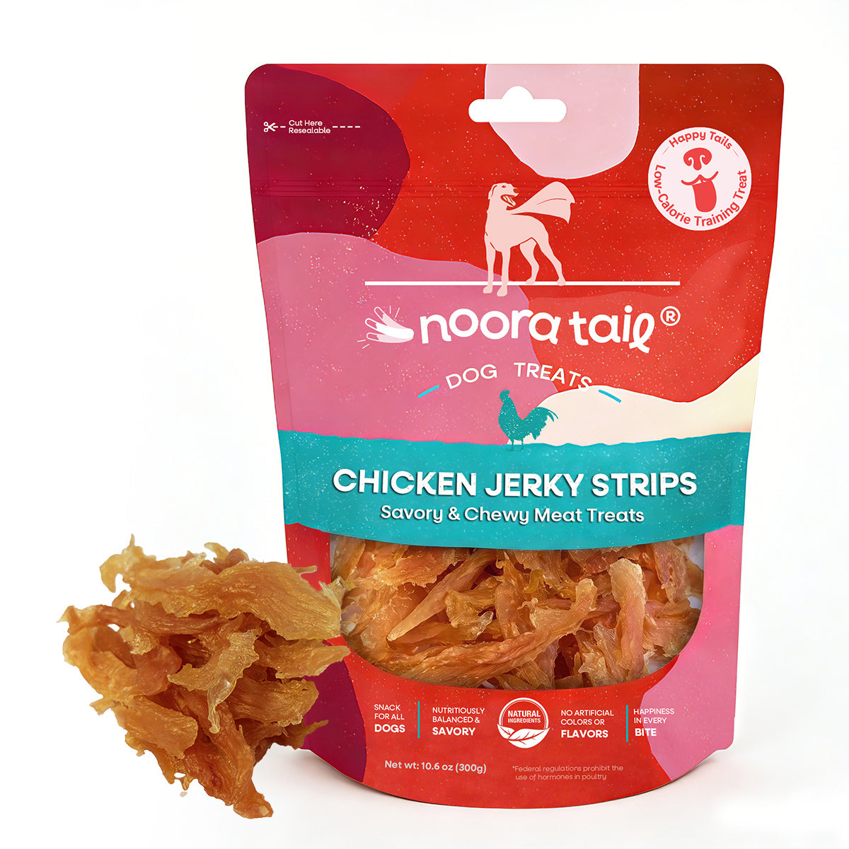 Noora Dog Treats Chicken Jerky Strips