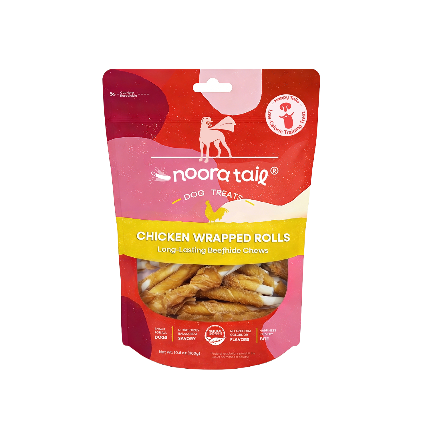 Noora Chicken Wrapped Rolls Dog Treats