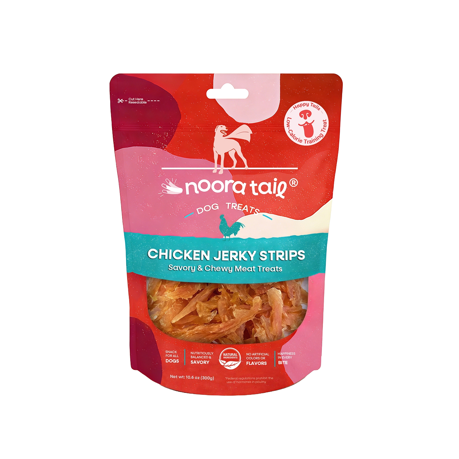 Noora Dog Treats Chicken Jerky Strips